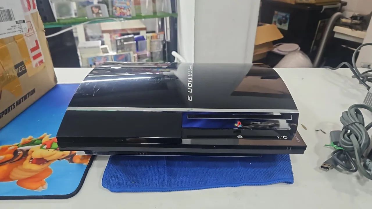 PS3 3 FAT 1TB/HEN Retrocompativel 100% revisado  - Foto 4