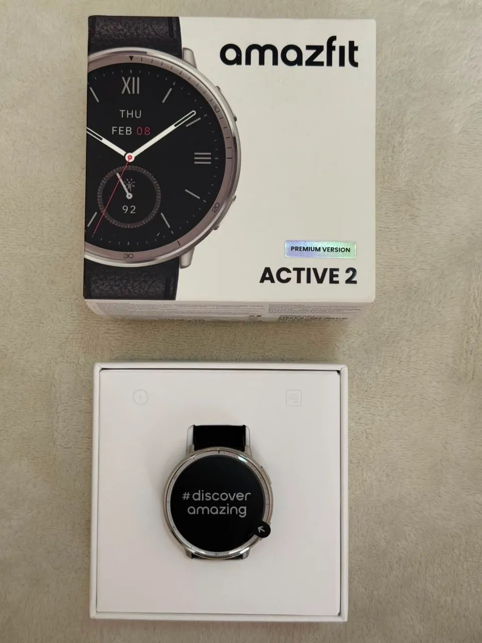 Amazfit relógio active 2 premium