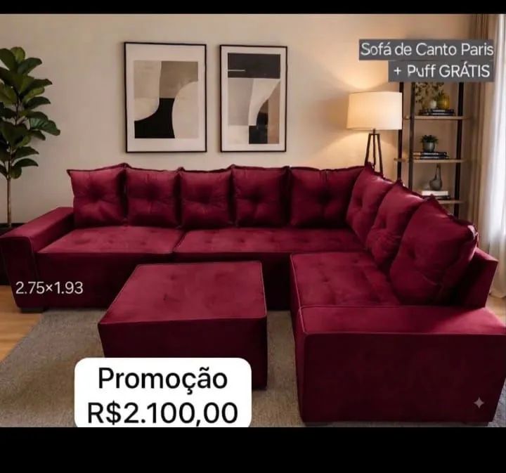 Sofás na promoção até dia 20/08/26 - Foto 4