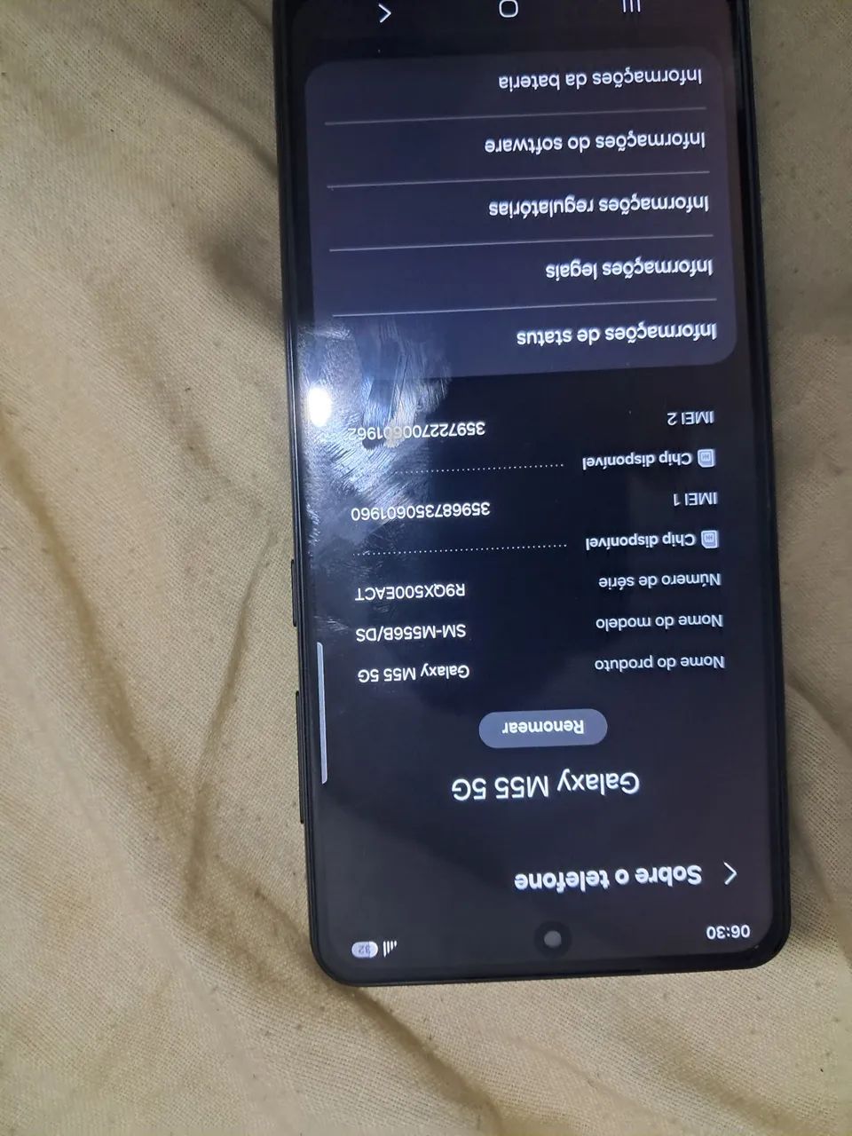 Vendo ou troco esse Samsung m55  5g  - Foto 3