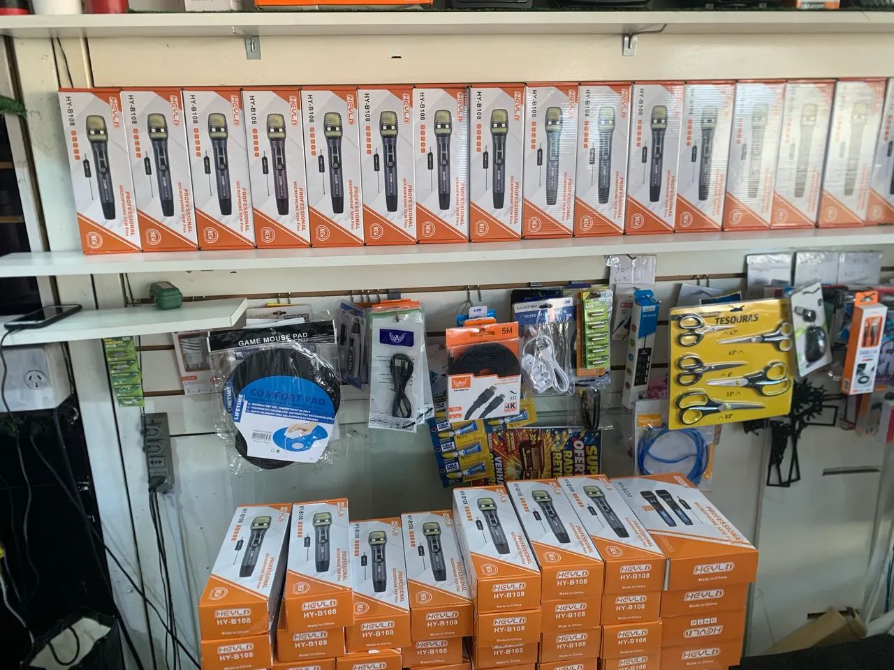 Microfones sem fio com garantia e profissional 