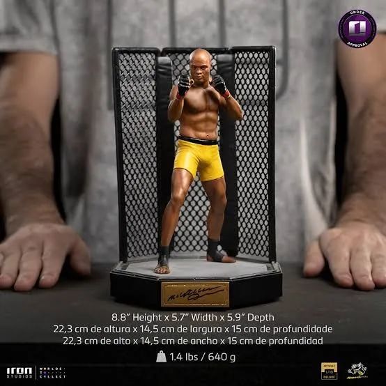 Anderson Silva Signed Edition - Iron Studios - Foto 4