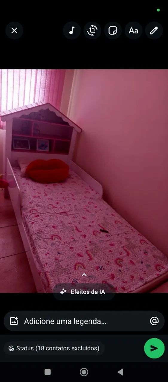 Cama infantil casinha - Foto 2
