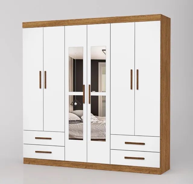 Guarda-Roupa Montello 6 Portas - Foto 2