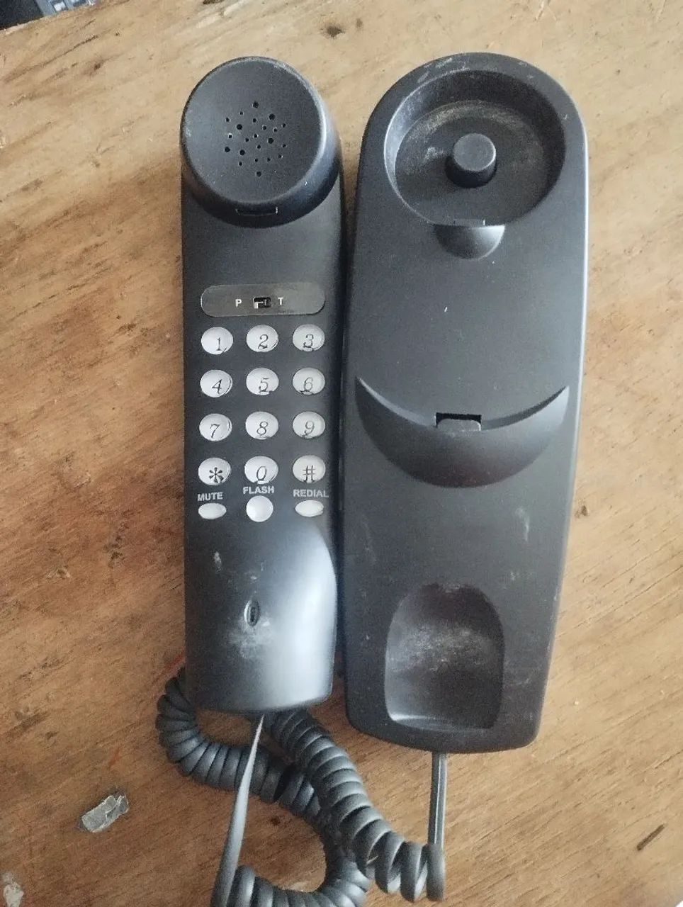 Telefone antigo parede gôndola. - Foto 5