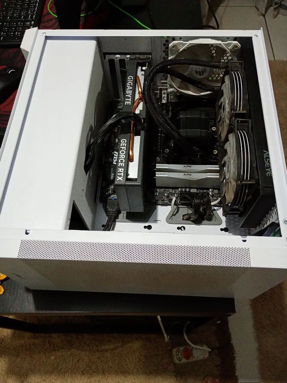 PC Gamer RTX 4060 White Build + 165Hz - Foto 2