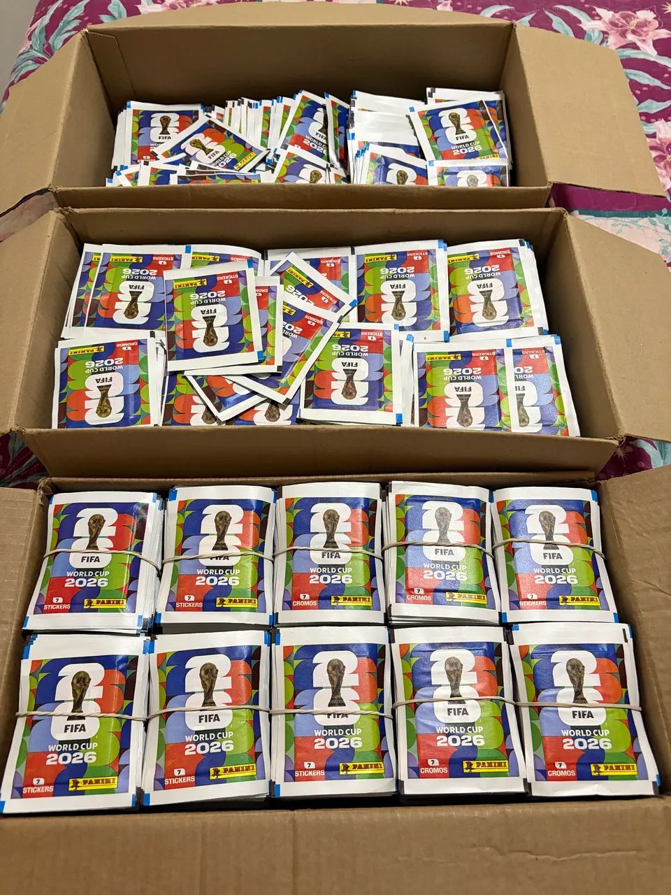 1000 Envelopes Copa do Mundo 2026