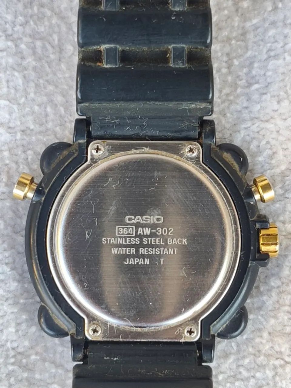 RELÓGIO CASIO AW- 302 VINTAGE DOS ANOS 90 - Foto 2
