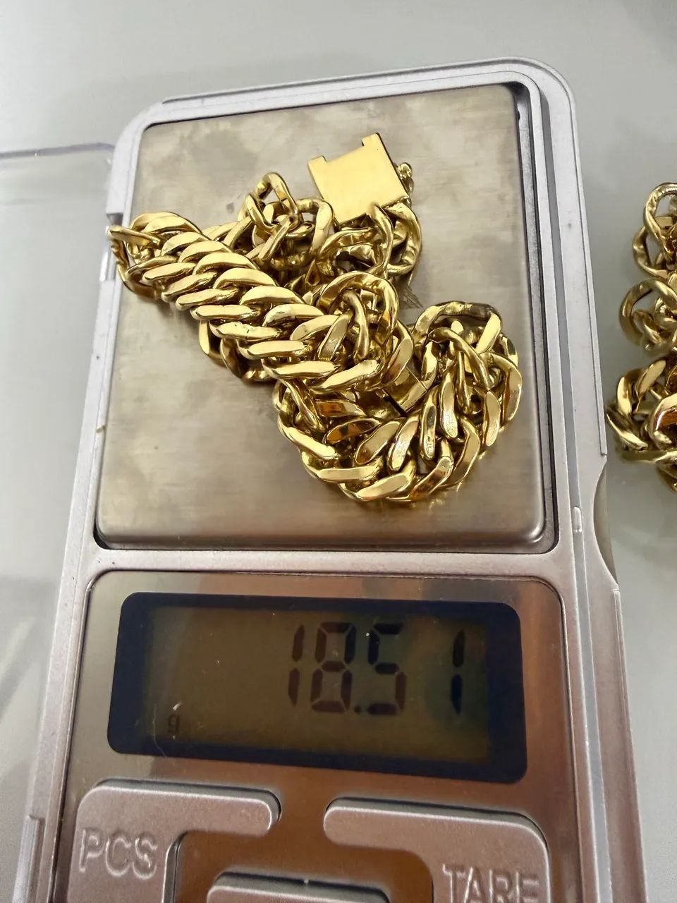 Corrente de ouro 18k 48,26g certificado garantia eterna  - Foto 4