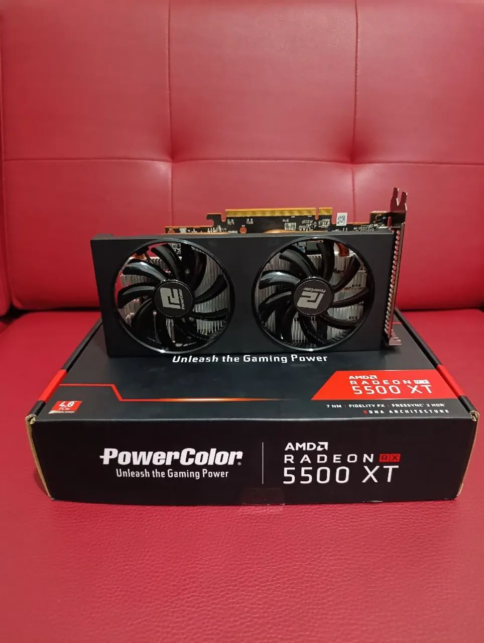 Placa de vídeo RX 5500XT 4gb - Foto 2