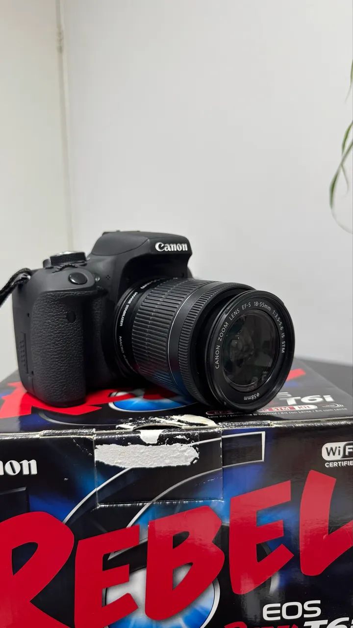 Câmera Cânon EOS Rebel T6i  - Foto 3