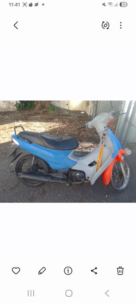 Moto para entregas 
