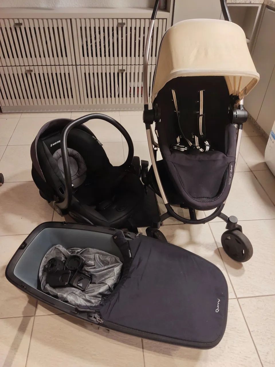 Kit carrinho Quinny Zapp Flex Plus