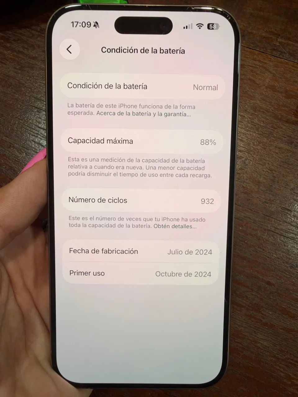 iPhone 15 pro 128 g