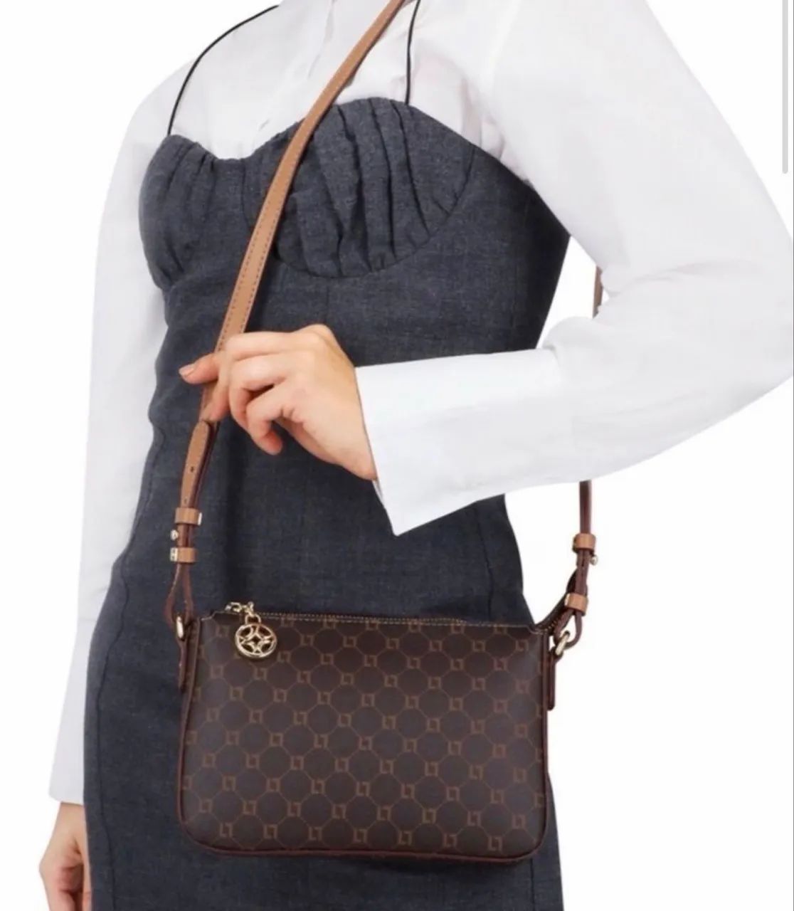 Bolsa luz da lua monograma  - Foto 4