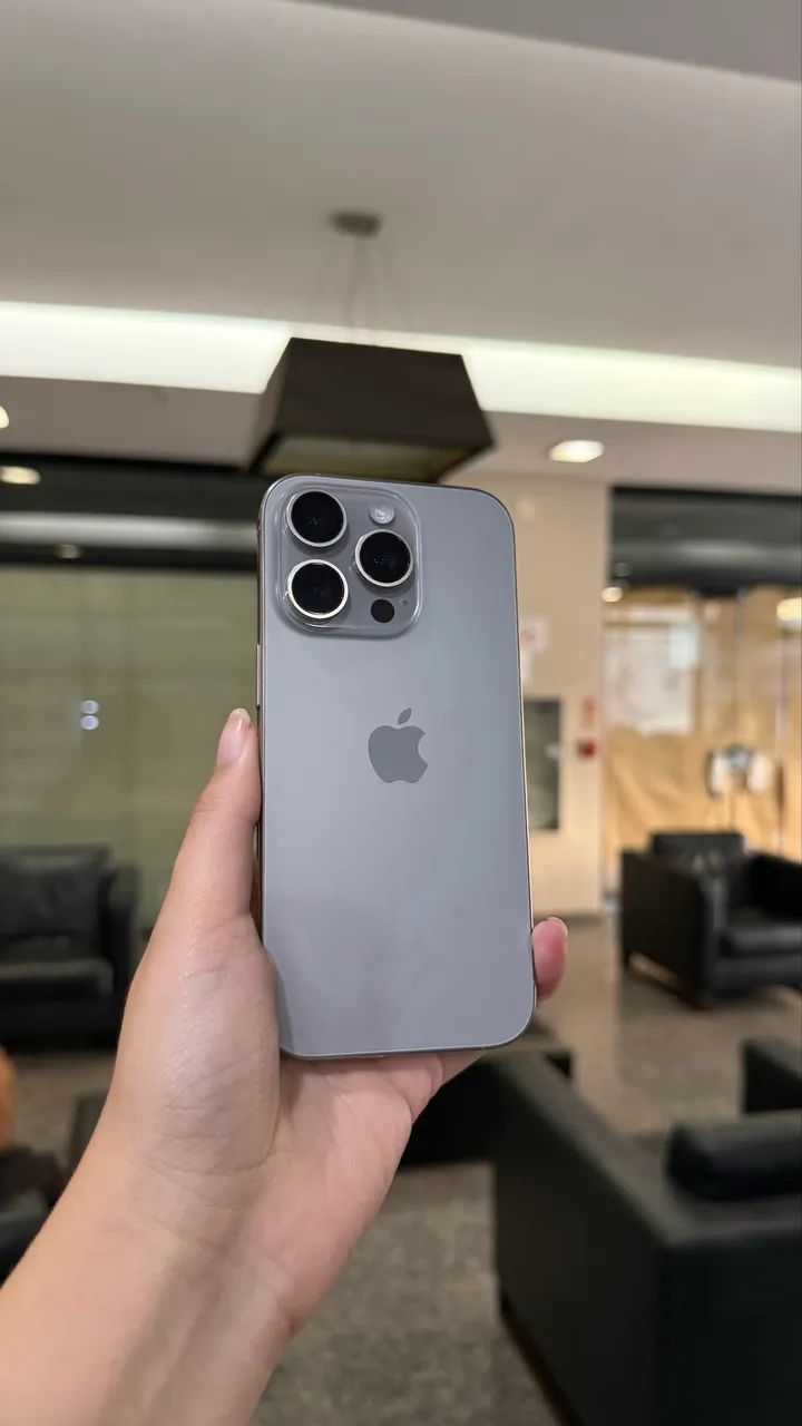 IPHONE 16 PRO NATURAL SEMINOVO DISPONÍVEL 