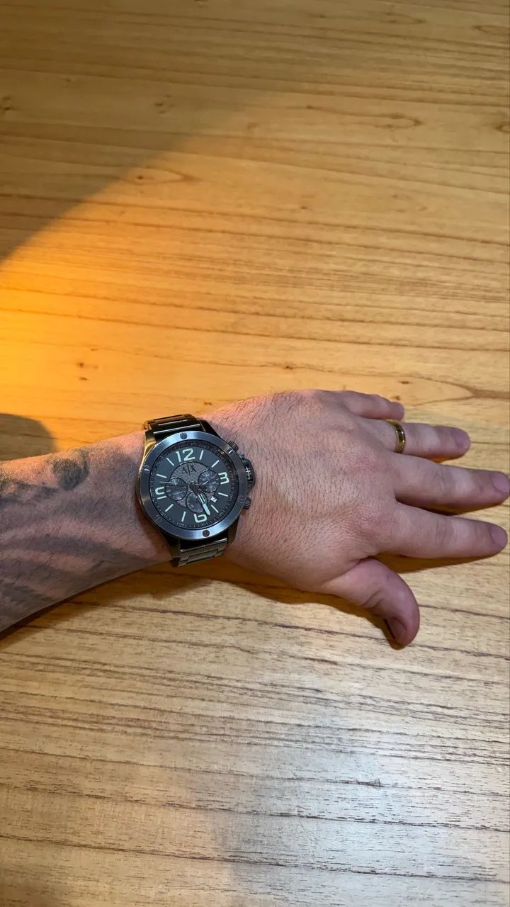 Relógio Armani Exchange AX1507 - Cronógrafo Masculino - Foto 5