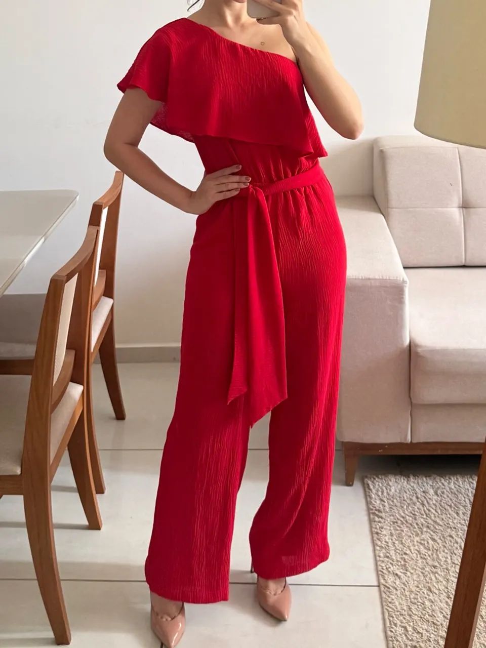Macacão Vermelho P 