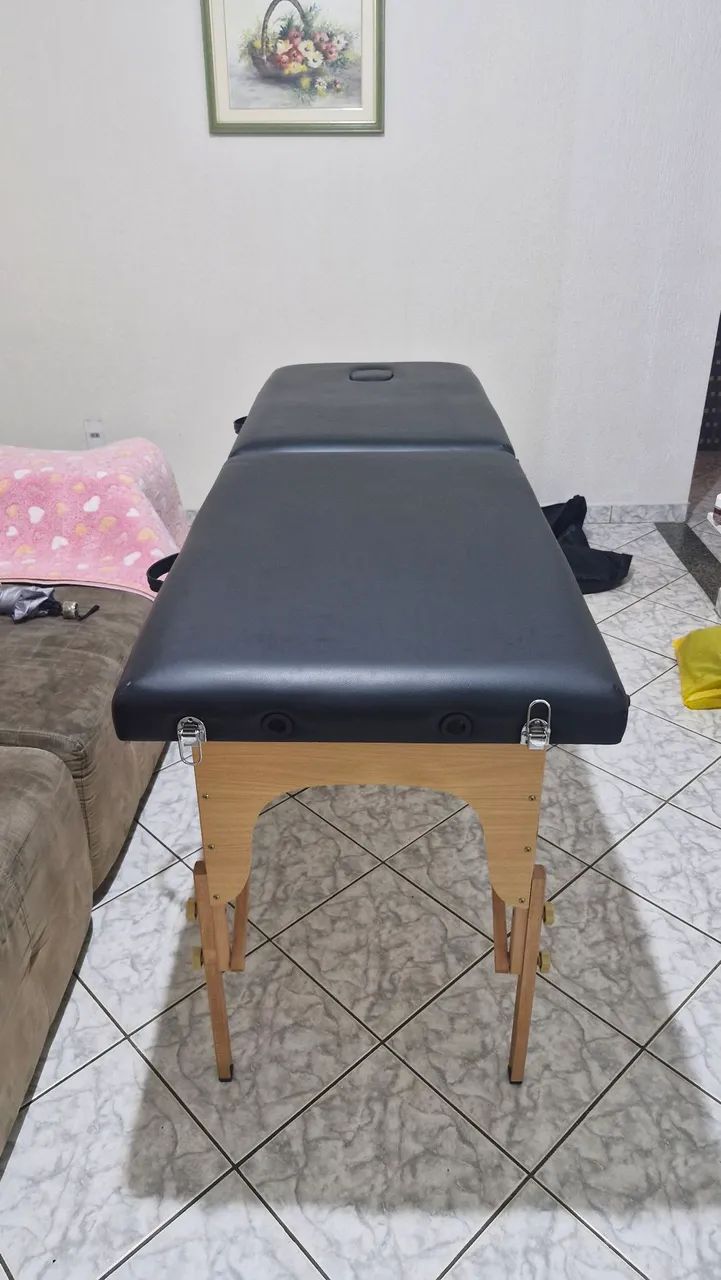 Maca Portátil Dobrável para Massagem e afins. - Foto 2