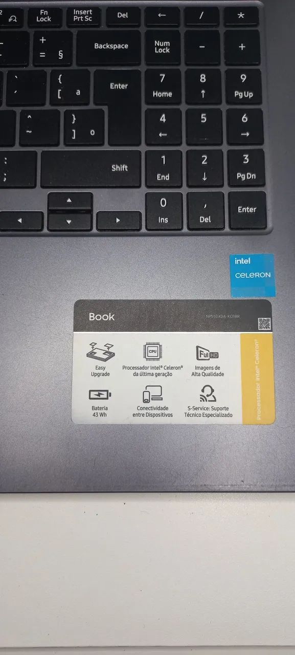 Notebook Samsung intel celeron + impressora HP - Foto 3