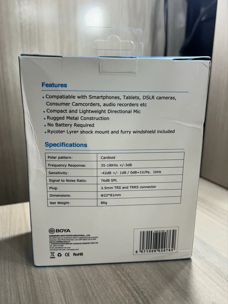 Microfone Universal BOYA BY-MM1 - Foto 5