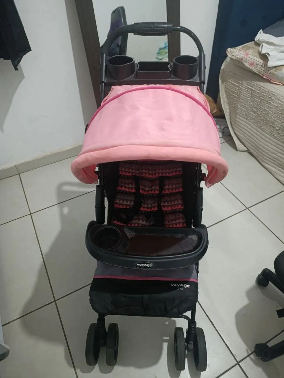 Vendo carrinho de bebê  - Foto 4