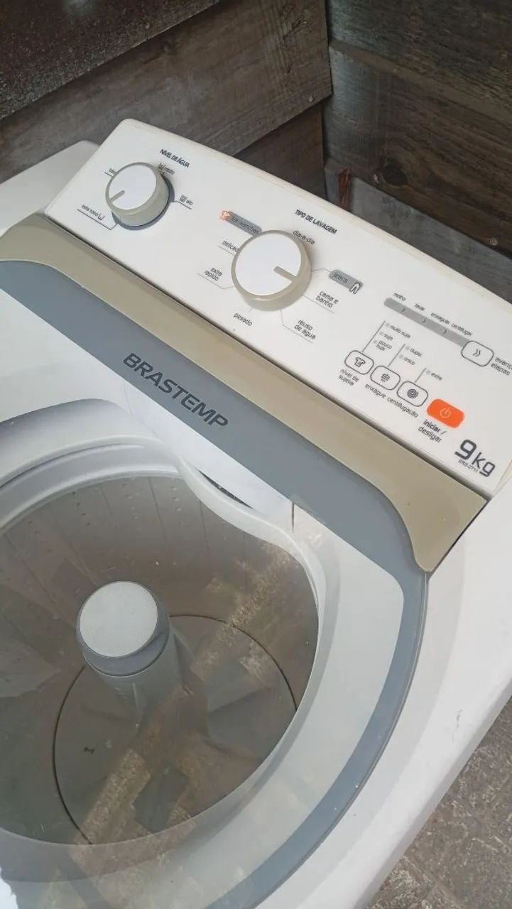Máquina de lavar roupa Brastemp 9kg funcionando perfeitamente  - Foto 3