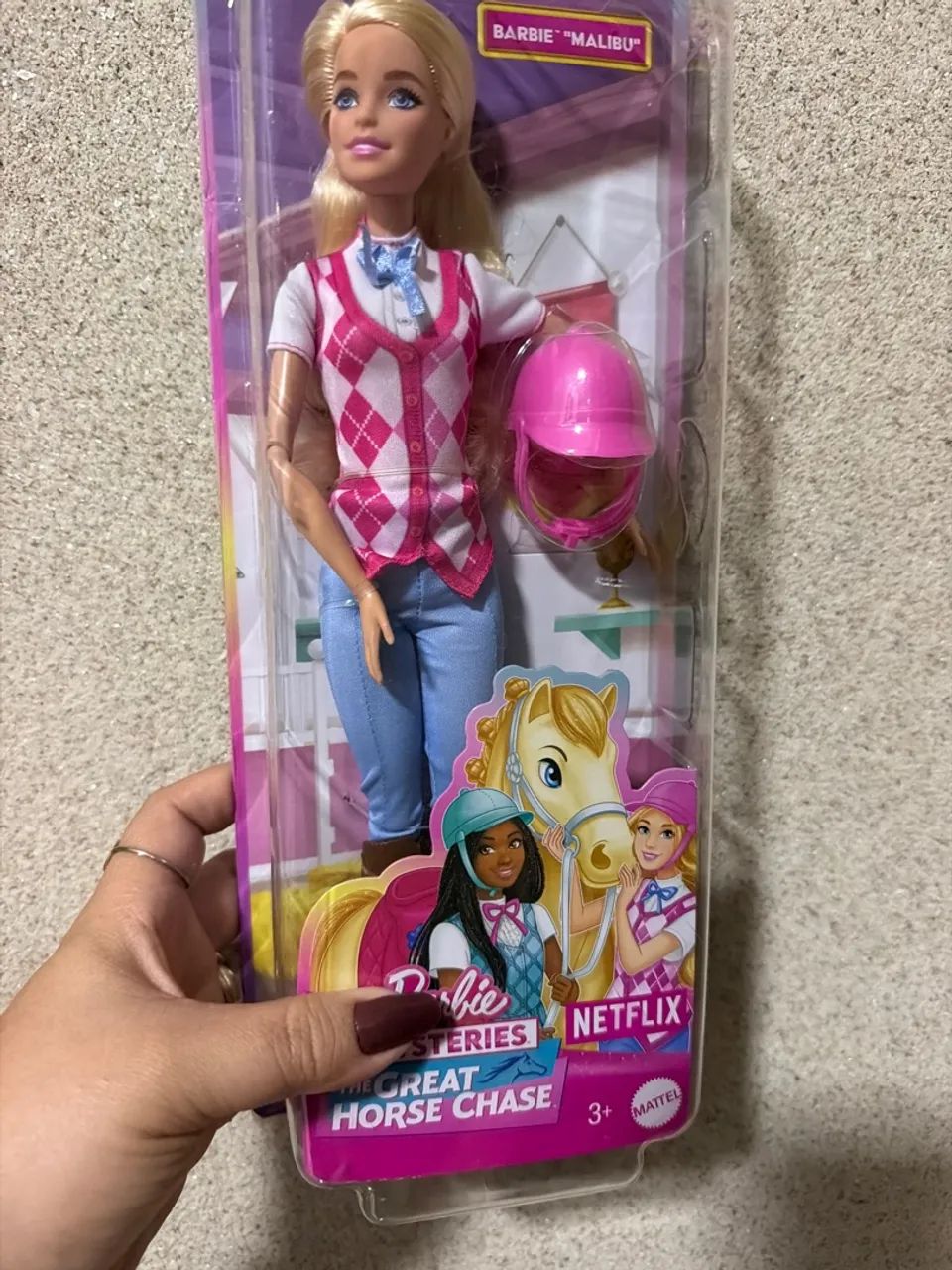 Barbie hipismo com cavalo  - Foto 3