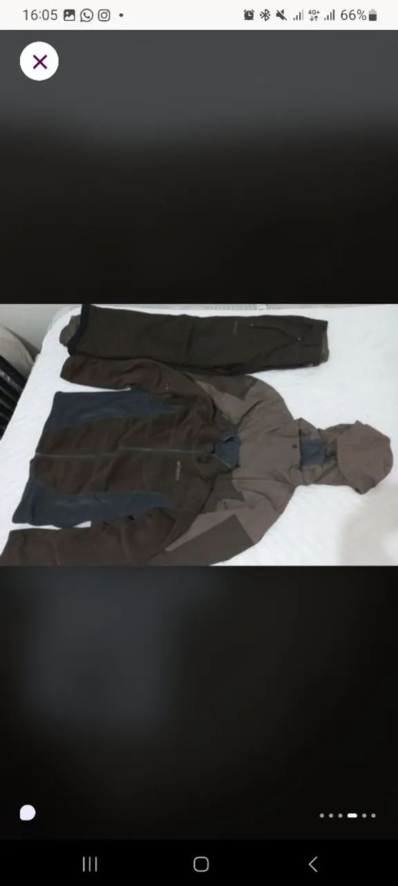 Conjunto casaco e calça Columbia para neve  - Foto 2