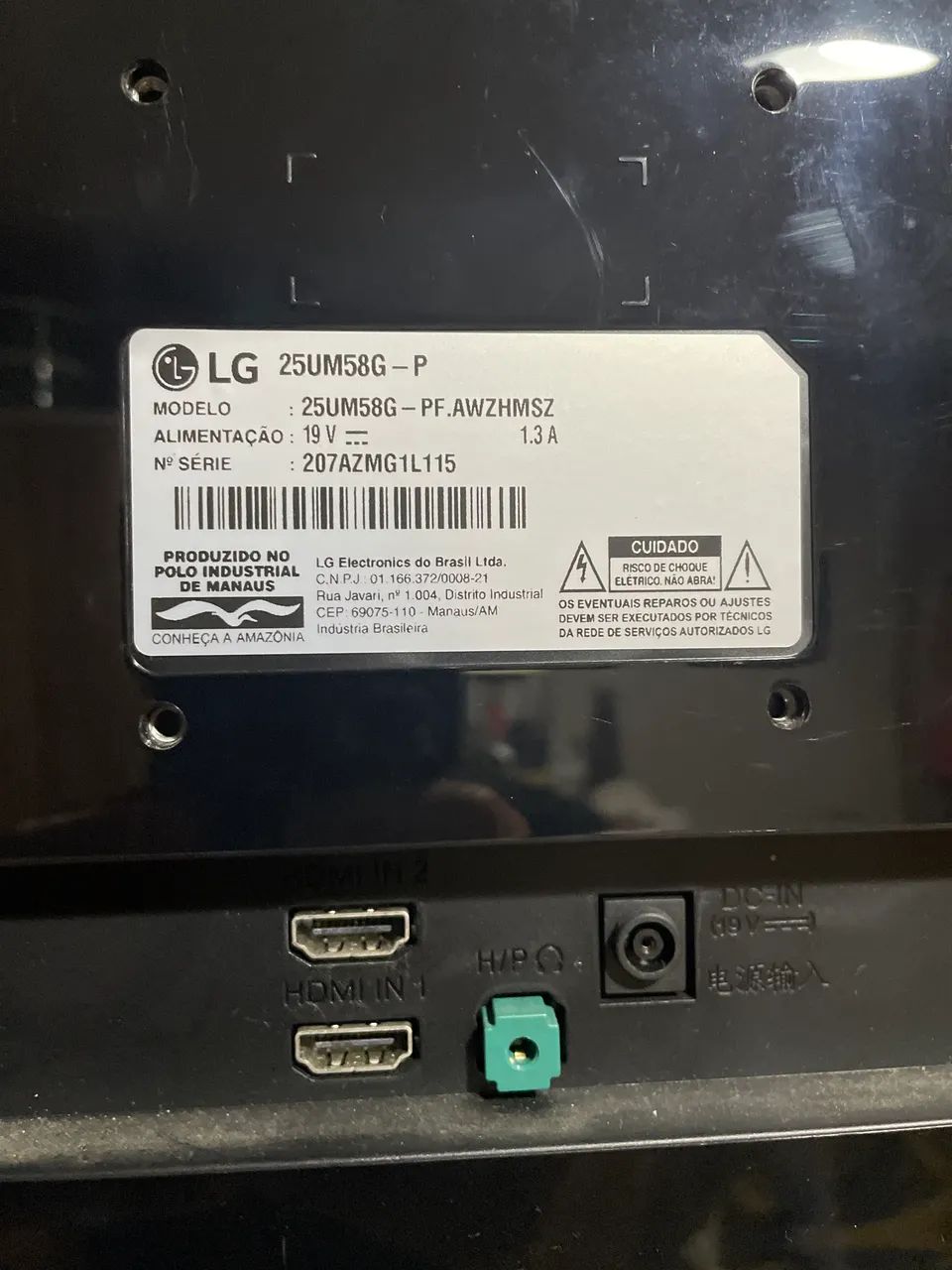 Monitor LG 25 polegadas wide - Foto 2