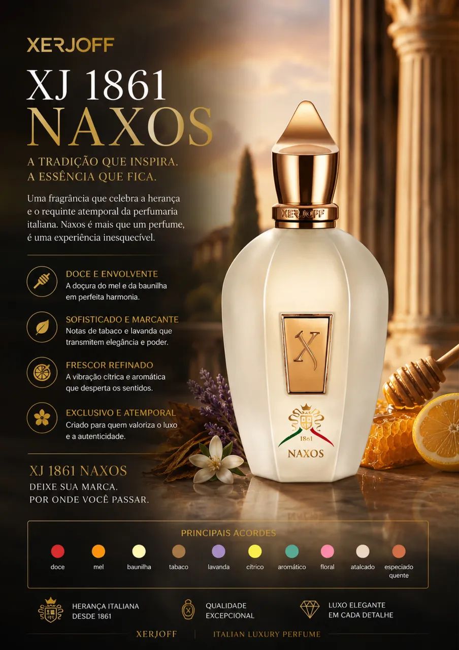 Perfume Xerjoff Naxos 100ml  - Foto 2