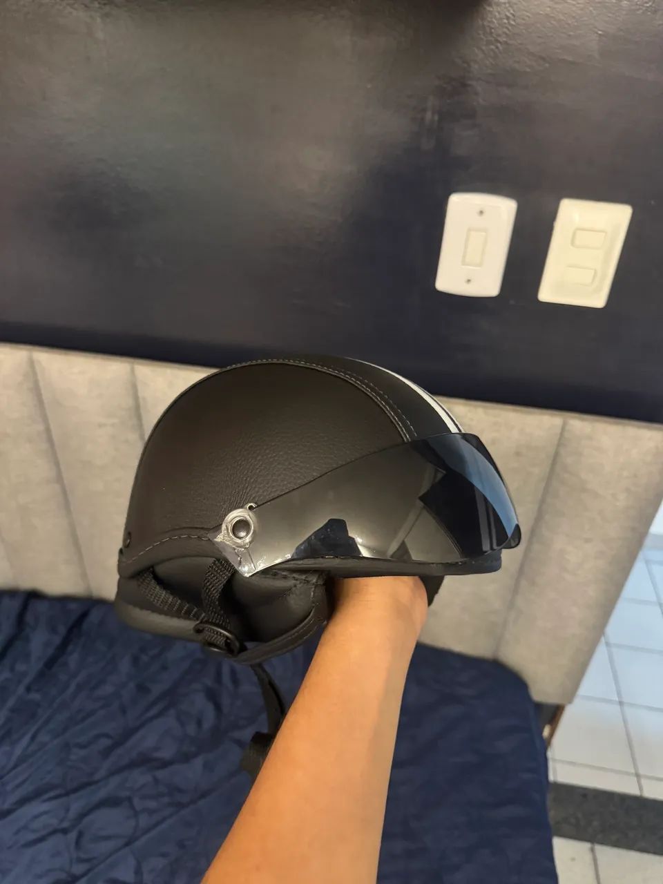 Capacete de scooter elétrica novo  - Foto 4