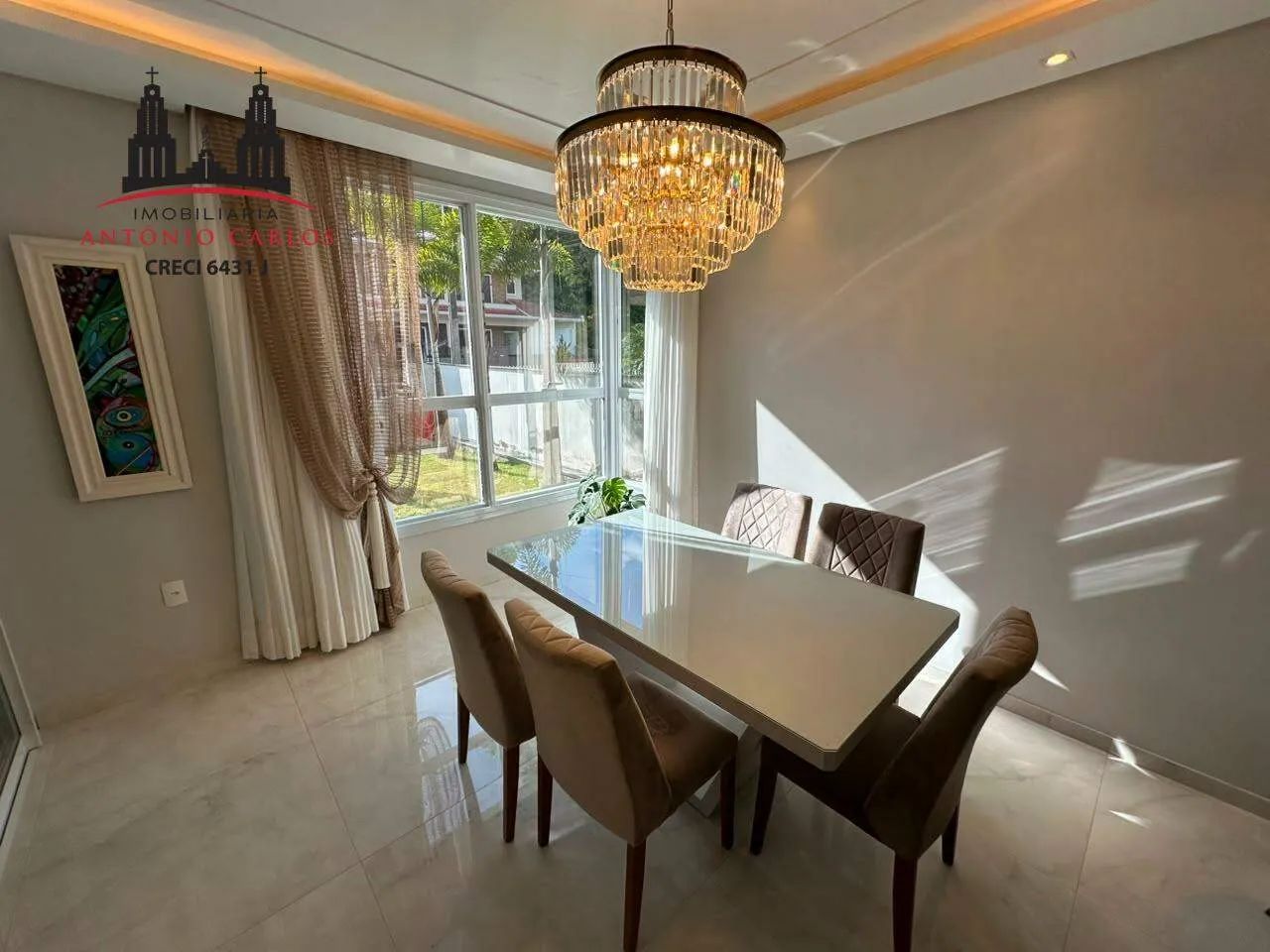 Casa de Alto Padrão com 221,47m² - Centro de Antônio Carlos/SC - Foto 5