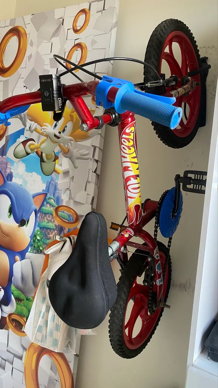 Bicicleta aro 16 Hotwheels 