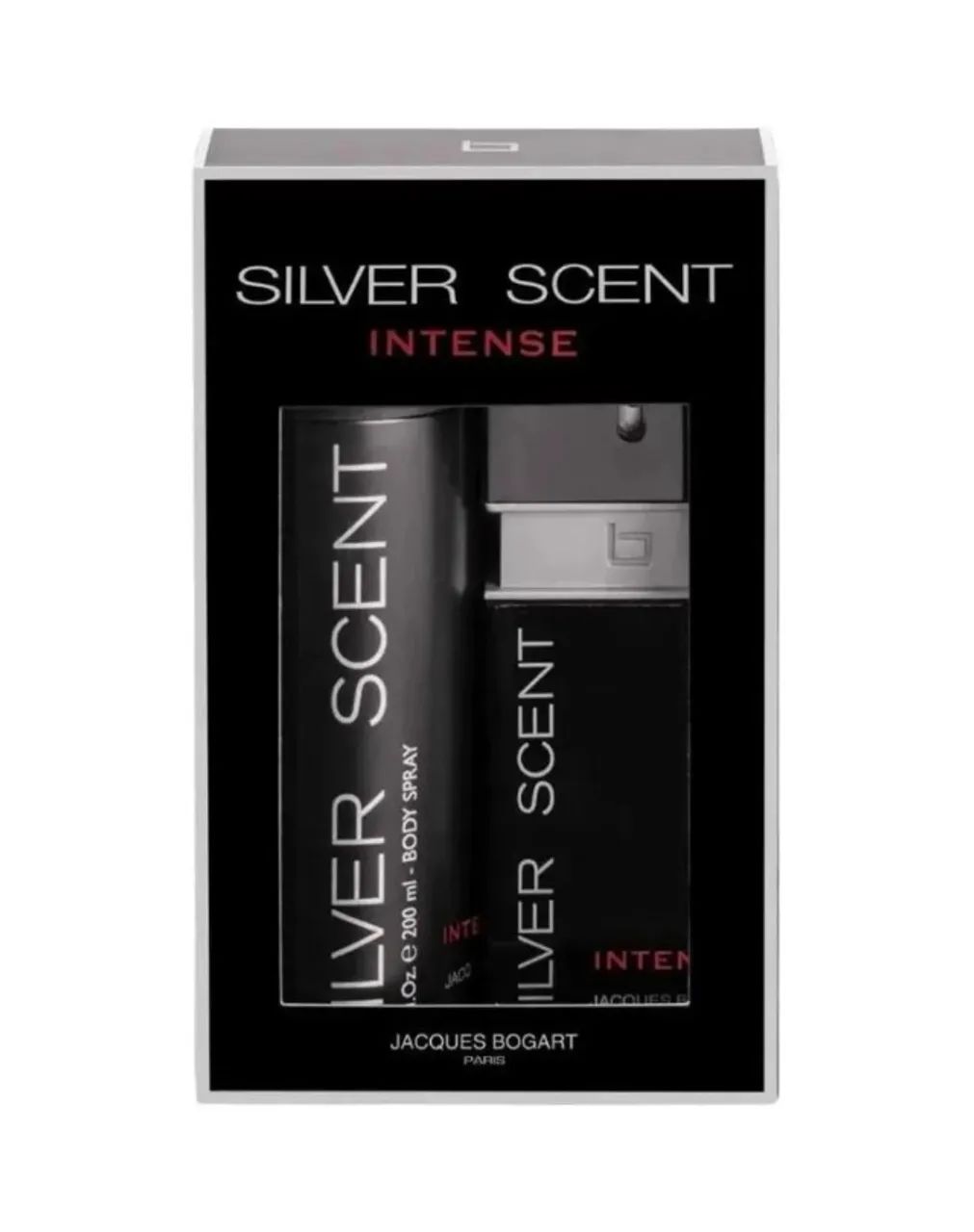 Perfume + Body Spray Jacques Bogart Silver Scent Intense - Foto 5
