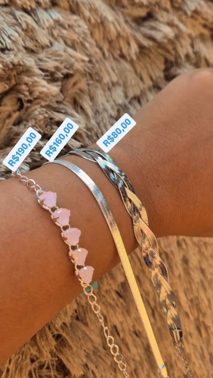 Pulseiras semijoias - Foto 4