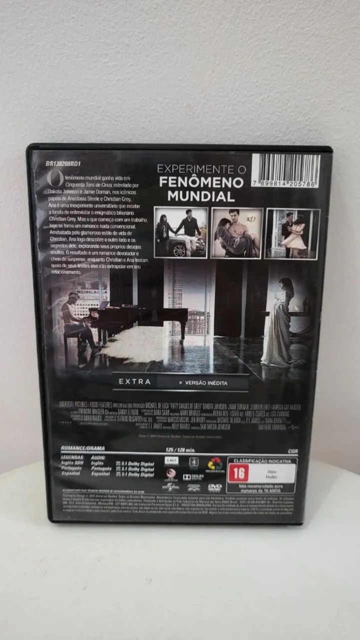 Dvd cinquenta tons de cinza - Foto 2