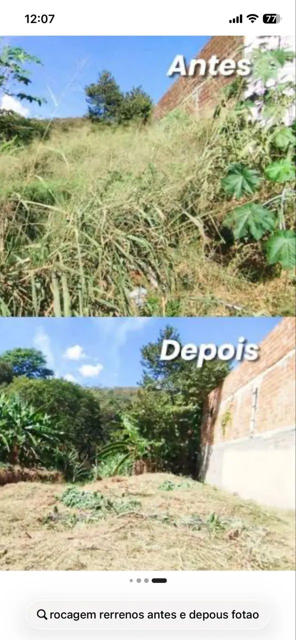 Rocagem de terrenos e chácaras e pequenas podas  - Foto 3