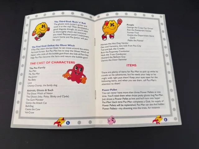 Manual  Pac Man 2 The New Adventures Super Nintendo Original - Foto 2