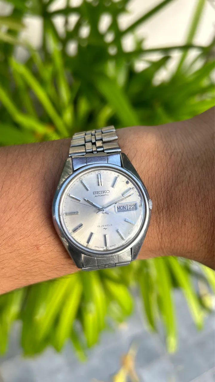 Seiko 5 automático relógio vintage 