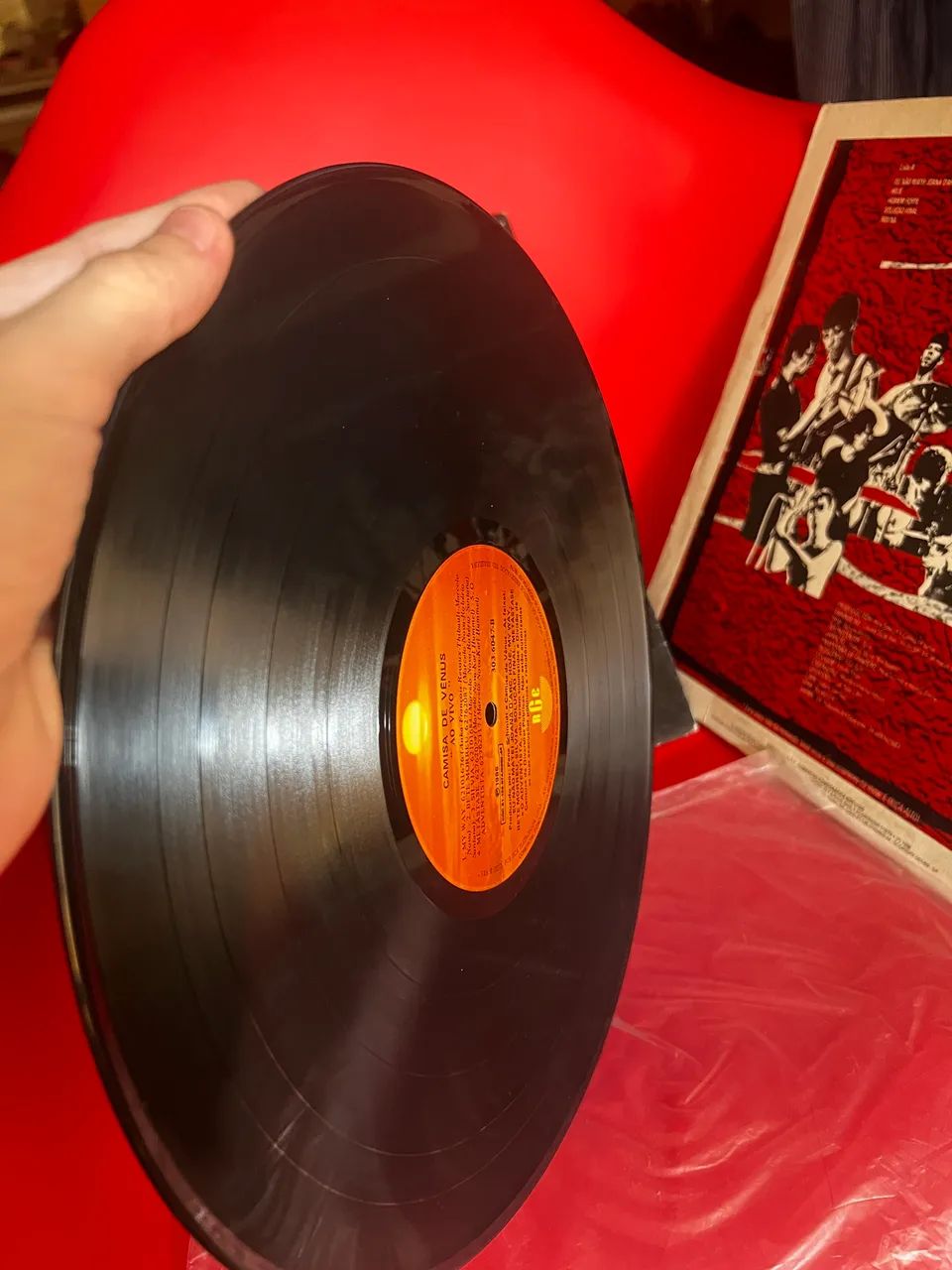 Vinil lp disco camisa de Vênus  - Foto 5