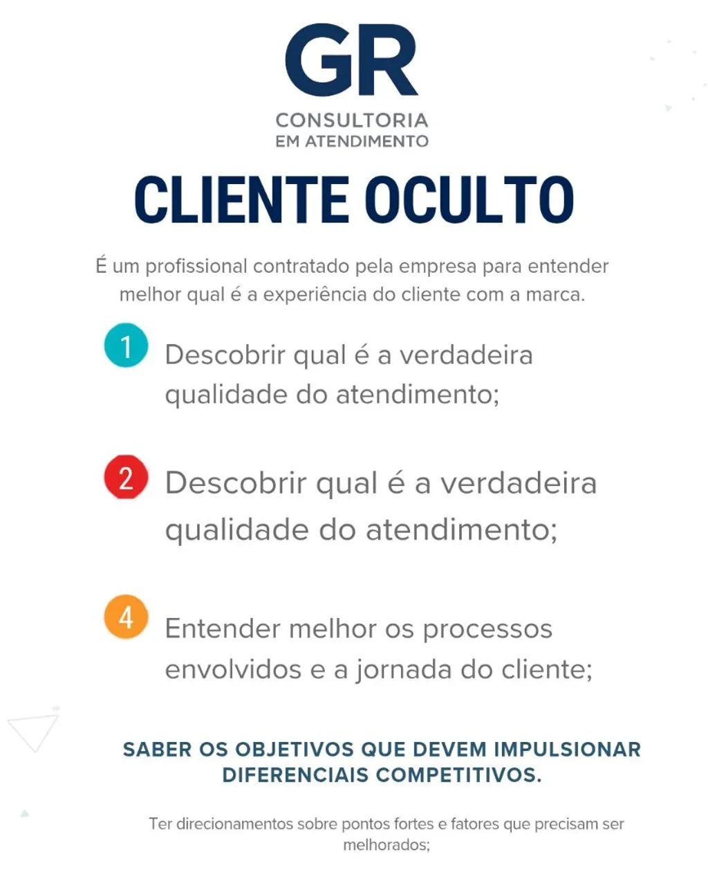 Cliente Oculto & Análise Consultiva para Empresas<br>