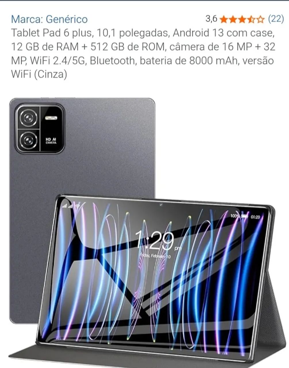 Tablet Pad 6 plus - Foto 5