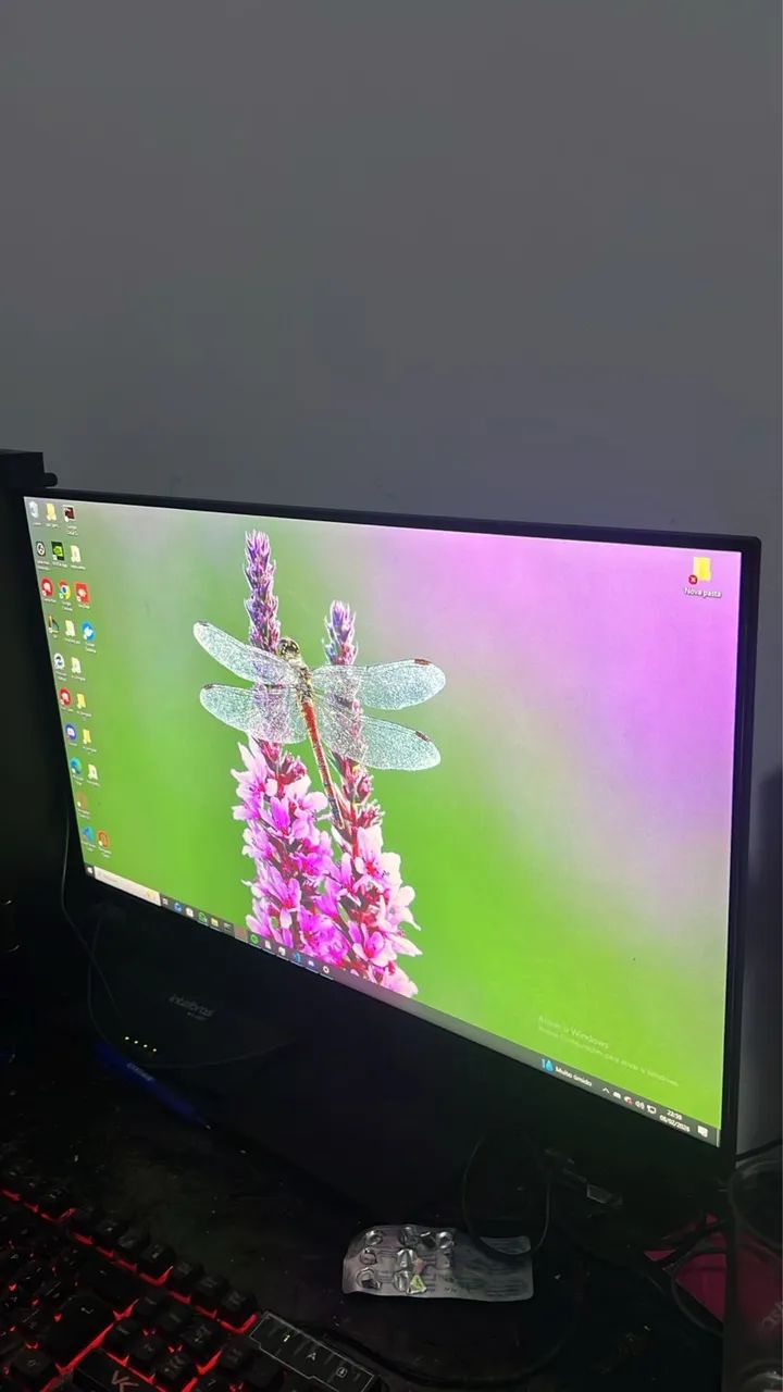 MONITOR 100hz Samsung 24 Polegadas ( 1Mes de uso) - Foto 2