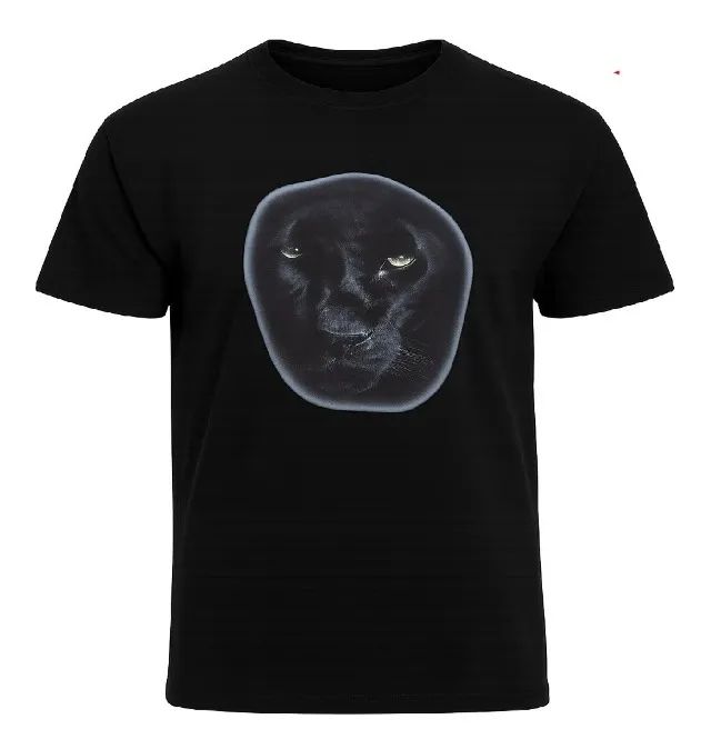 Camiseta Masculina Pantera Estampada Tam G