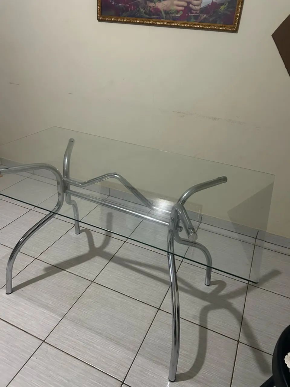 Mesa de vidro 4 lugares  - Foto 2