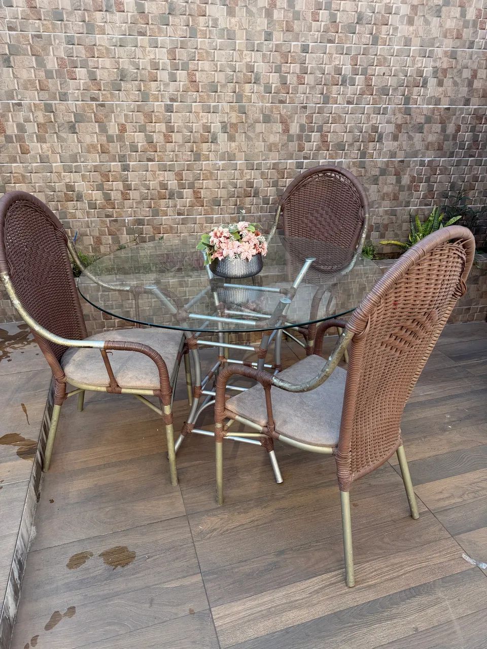 conjunto de mesa