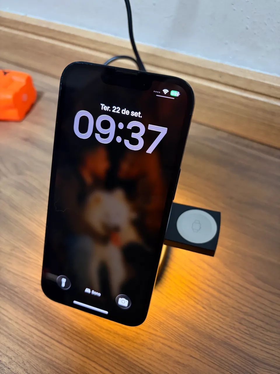 iPhone 13 128 GB Midnight - Muito conservado - Foto 5