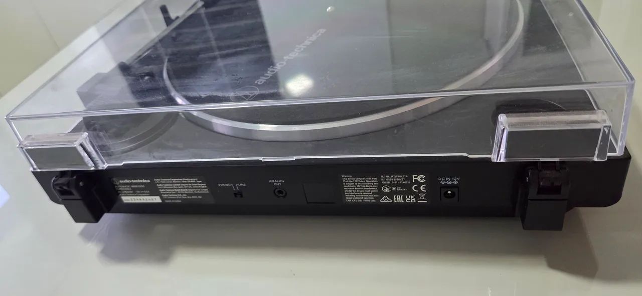 Toca Disco Vinil Audio-technica Lp60xbt Preto Bluetooth - Foto 5
