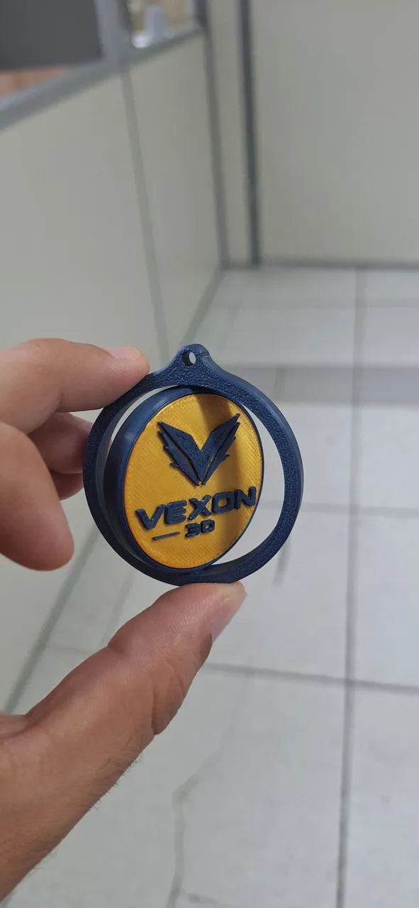 Chaveiro Personalizado Giratório - Foto 2